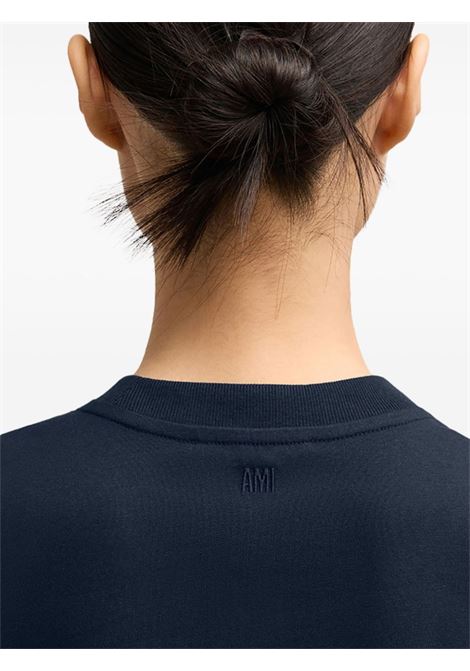 t-shirt adc nisex navy AMI PARIS | BFUTS003.724430